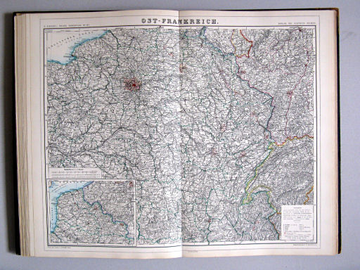Kiepert's Hand-Atlas, 1889
Ost-Frankreich