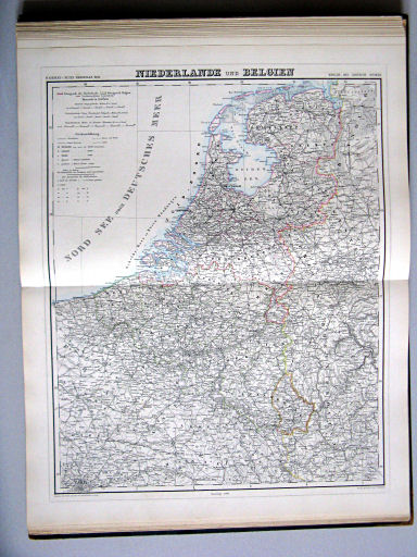Kiepert's Hand-Atlas, 1889
20. Niederlande und Belgien