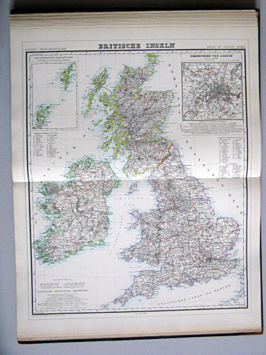 Kiepert's Hand-Atlas, 1889
21. Britische Inseln