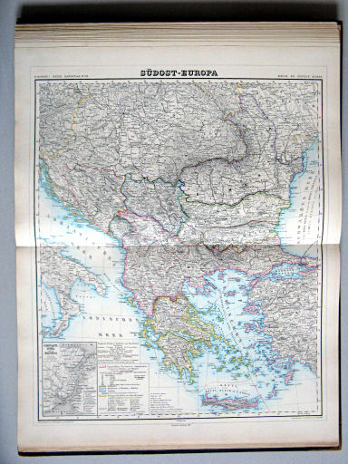 Kiepert's Hand-Atlas, 1889
25. Türkei und Griechenland