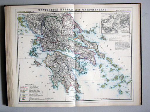 Kiepert's Hand-Atlas, 1889
25a. Griechenland