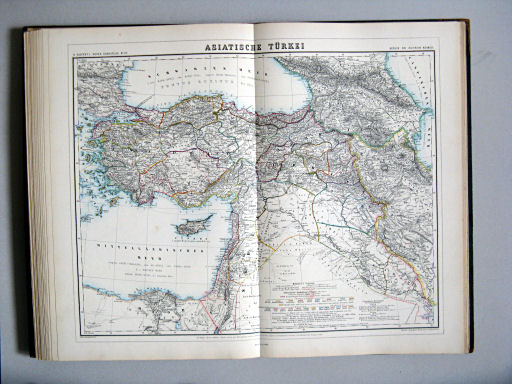 Kiepert's Hand-Atlas, 1889
27. Asiatische Türkei