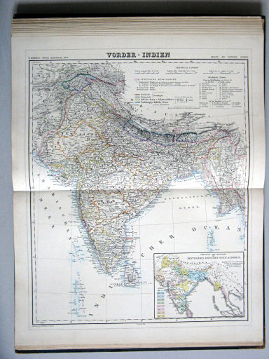 Kiepert's Hand-Atlas, 1889
29. Vorder-Indien