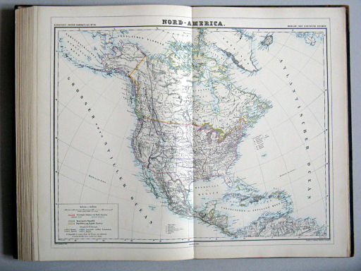 Kiepert's Hand-Atlas, 1889
36. Nord-America
