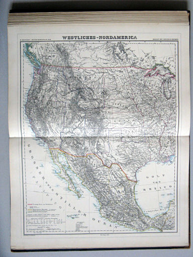 Kiepert's Hand-Atlas, 1889
38. Westliches-Nordamerica