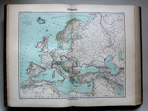 Kiepert's Hand-Atlas, 1900
4. Europa