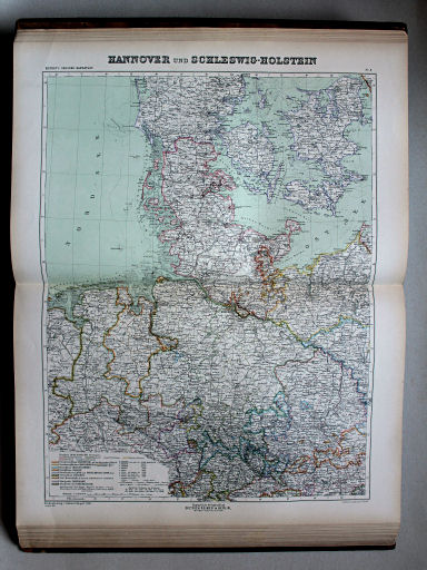 Kiepert's Hand-Atlas, 1900
8. Hannover und Schleswig-Holstein