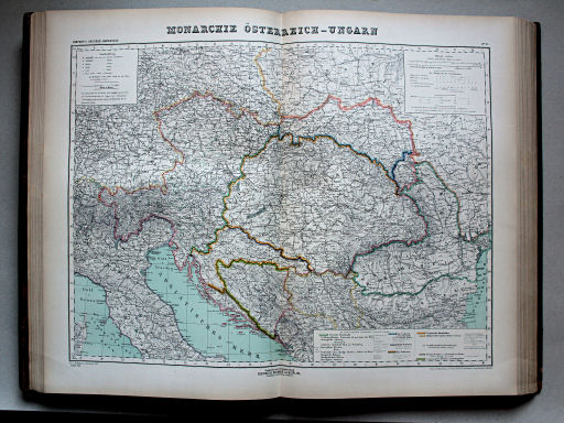 Kiepert's Hand-Atlas, 1900
12. Monarchie Österreich-Ungarn