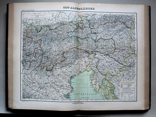 Kiepert's Hand-Atlas, 1900
15. Ost-Alpenländer