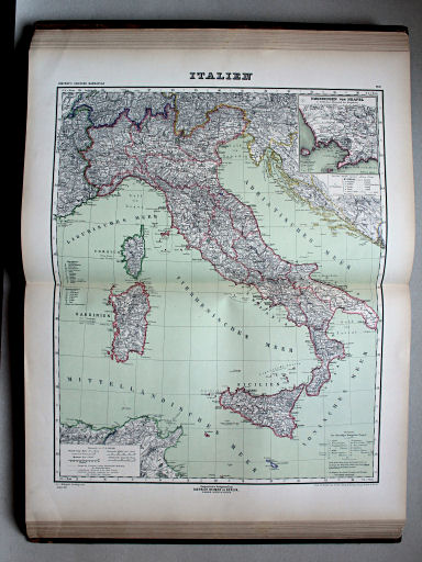 Kiepert's Hand-Atlas, 1900
17. Italien