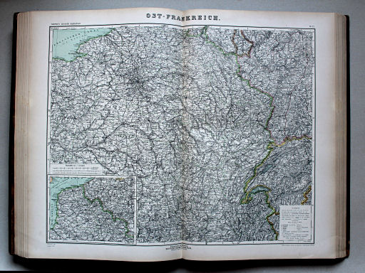 Kiepert's Hand-Atlas, 1900
21. Ost-Frankreich