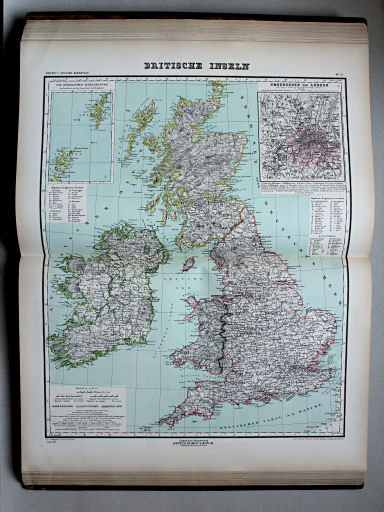 Kiepert's Hand-Atlas, 1900
23. Britische Inseln