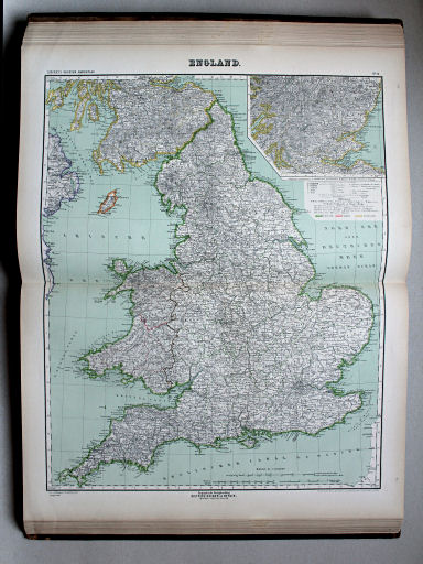 Kiepert's Hand-Atlas, 1900
24. England