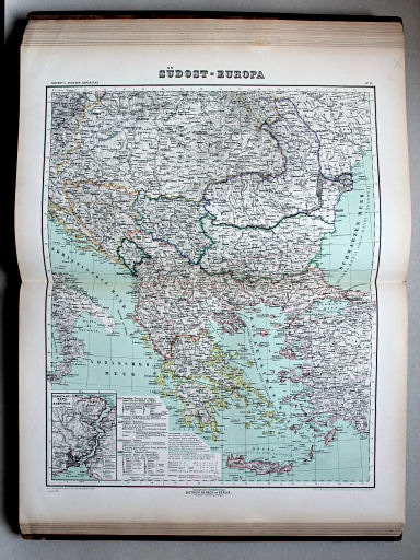 Kiepert's Hand-Atlas, 1900
28. Südost-Europa