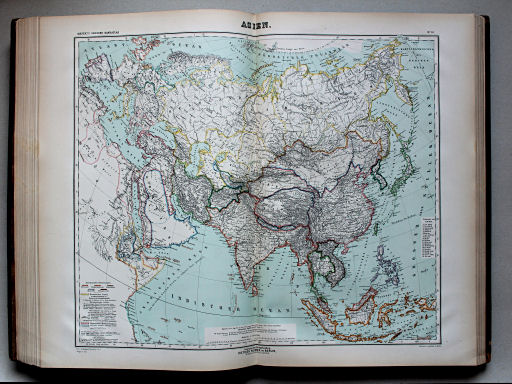 Kiepert's Hand-Atlas, 1900
30. Asien