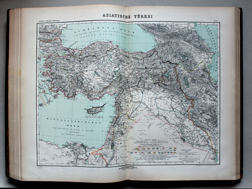 Kiepert's Hand-Atlas, 1900
31. Asiatische Türkei
