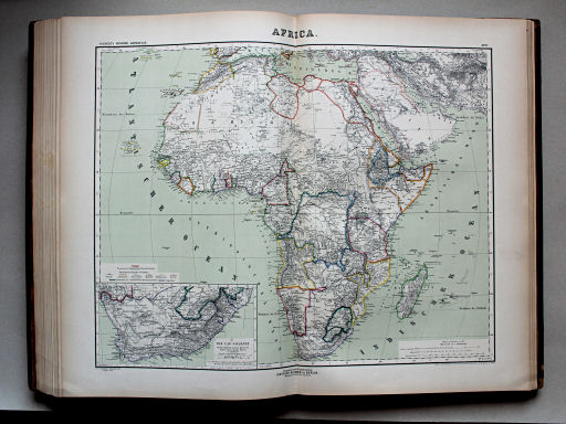 Kiepert's Hand-Atlas, 1900
37. Africa