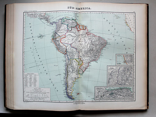 Kiepert's Hand-Atlas, 1900
41. Süd-America