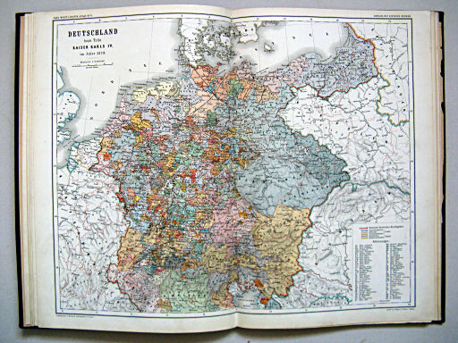 Carl Wolff's Historischer Atlas (1877)
6. Deutschland beim Tode Kaiser Karls IV. im Jahre 1378