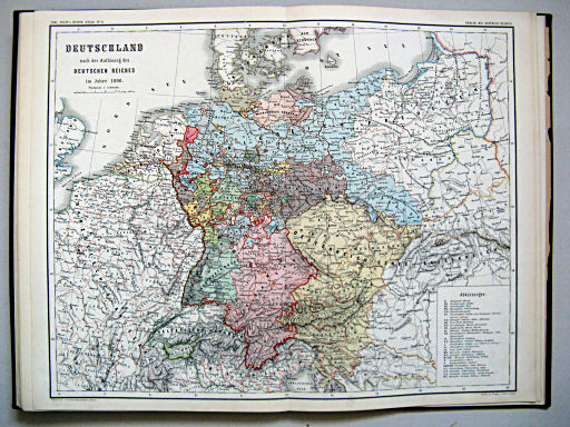 Carl Wolff's Historischer Atlas (1877)
15. Deutschland nach der Auflösung des deutschen Reiches im Jahre 1806