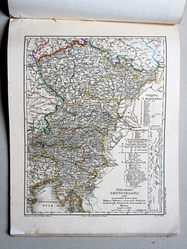 Roost, Allgemeiner Hand- und Schulatlas, 1852
16. Südöstliches Deutschland