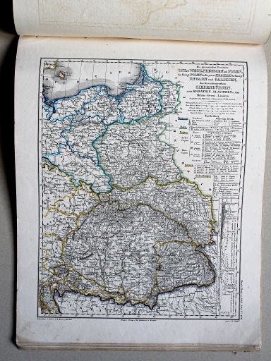 Roost, Allgemeiner Hand- und Schulatlas, 1852
17. Die preussischen Provinzen Ost- u. West-Preussen und Posen ...