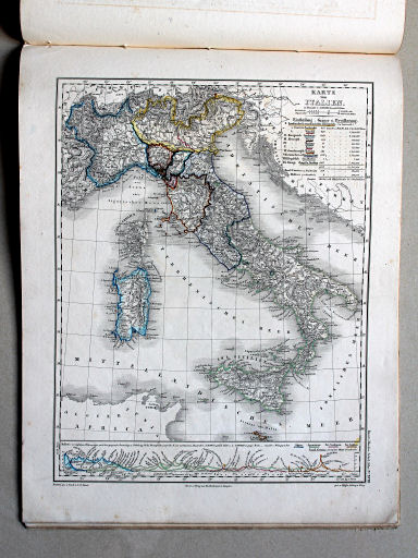 Roost, Allgemeiner Hand- und Schulatlas, 1852
18. Karte von Italien