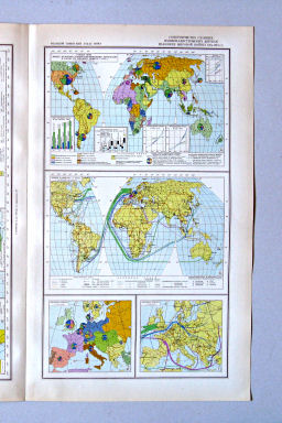 Большой Советский Атлас Мира I
75. Соперничество главных империалистических держав накануне мировой войны 1914-1918 гг.