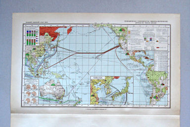 Большой Советский Атлас Мира I
83. Экономическое соперничество империалистических держав на Тихом океане