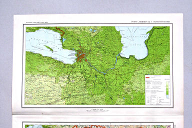Большой Советский Атлас Мира II
26. РСФСР. Ленинград с окрестностями