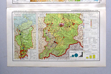 Большой Советский Атлас Мира II
81. Экономическая карта Красноярского края