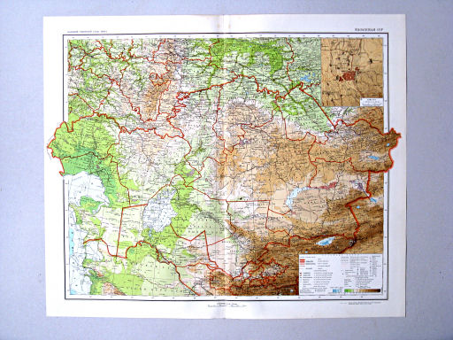 Большой Советский Атлас Мира II
128-129. Казахская ССР