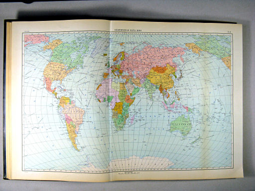 Атлас Мира / Atlas Mira (1954)
3-4. Политическая карта мира