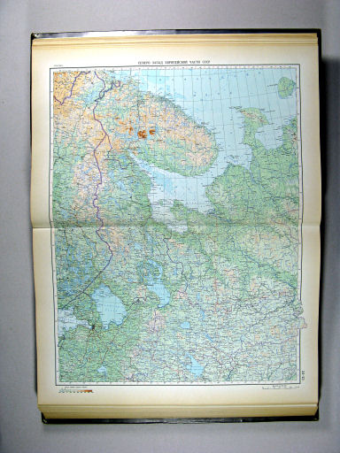 Атлас Мира / Atlas Mira (1954)
24-25. Северо-запад европейской части СССР
