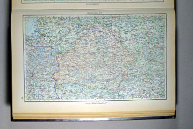 Атлас Мира / Atlas Mira (1954)
29. Белорусская ССР, политико-административная карта