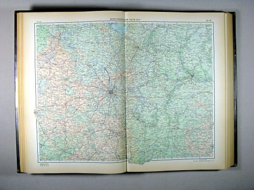 Атлас Мира / Atlas Mira (1954)
32-33. Центр европейской части СССР