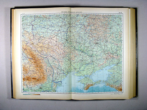 Атлас Мира / Atlas Mira (1954)
41-42. Юго-запад европейской части СССР