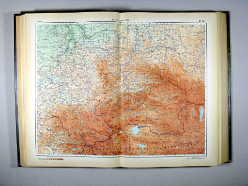 Атлас Мира / Atlas Mira (1954)
67-68. Алтай, Саяны, Тува