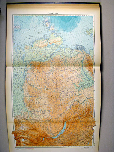 Атлас Мира / Atlas Mira (1954)
70-71. Средняя Сибирь