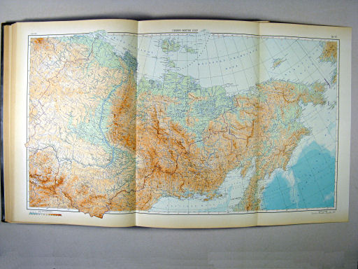 Атлас Мира / Atlas Mira (1954)
76-77. Северо-восток СССР