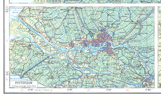 Атлас Мира / Atlas Mira (1954)
105в. Роттердам