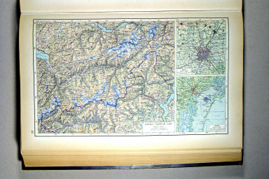 Атлас Мира / Atlas Mira (1954)
117. Бернские и Пеннинские Альпы. Милан, Венеция