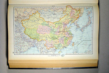 Атлас Мира / Atlas Mira (1954)
143. Китай, политическая карта