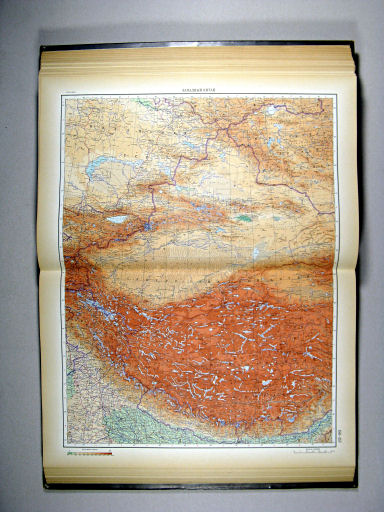 Атлас Мира / Atlas Mira (1954)
156-157. Западный Китай