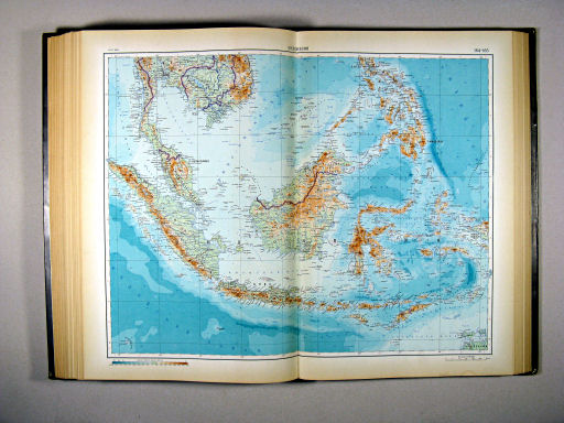 Атлас Мира / Atlas Mira (1954)
164-165. Индонезия