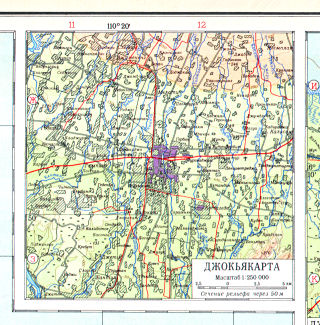 Атлас Мира / Atlas Mira (1954)
166а. Джокьякарта