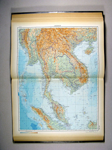 Атлас Мира / Atlas Mira (1954)
167-168. Индокитай