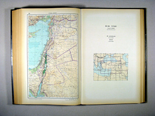 Атлас Мира / Atlas Mira (1954)
184. Страны Леванта