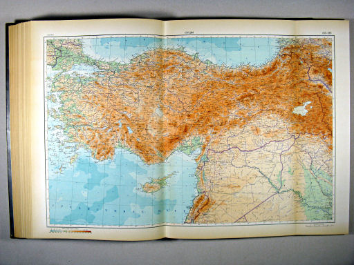 Атлас Мира / Atlas Mira (1954)
185-186. Турция