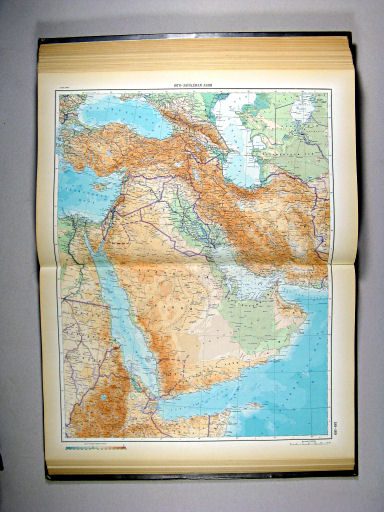 Атлас Мира / Atlas Mira (1954)
188-189. Юго-западная Азия